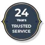 24 Years Trusted Service
